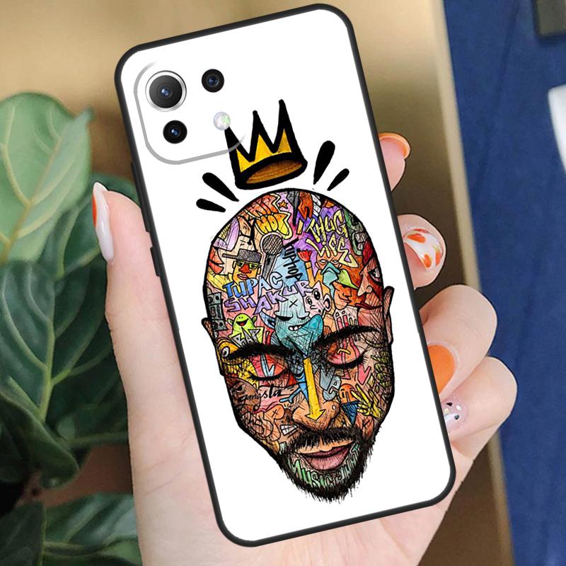 

Чехол Tupac 2Pac Shakur для Xiaomi 15 14 Ultra 13T 14T 15T Pro 17 Pro Max POCO X7 Pro X5 X6 F5 F6 F7 F8 Чехол POCO F8 Ultra