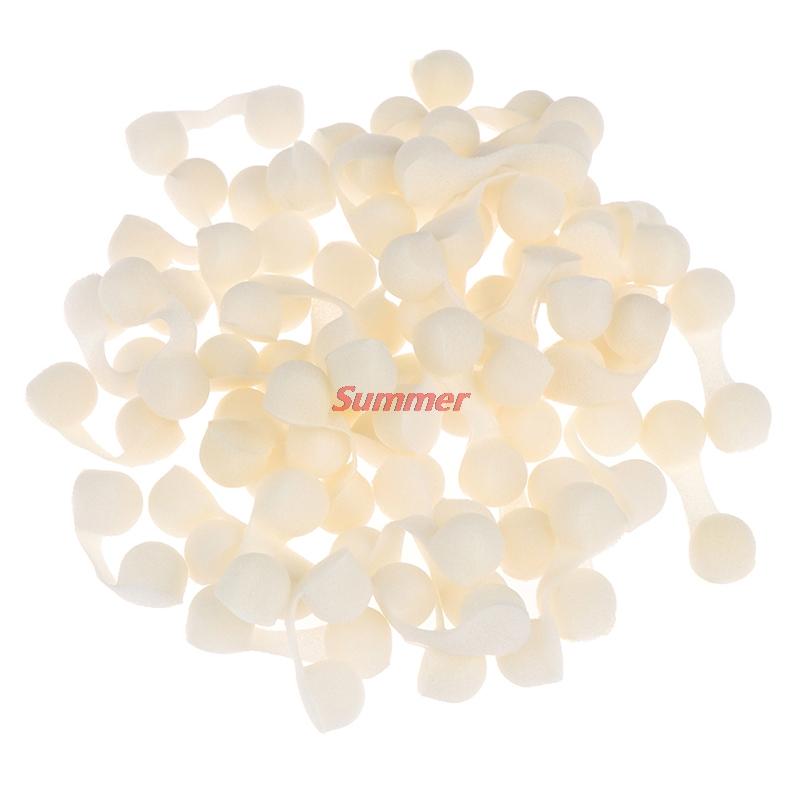 

New 50Pcs//lot Anti-pollution Tanning Nasal Plug Spray Nose Filters Sponge Black/White белый