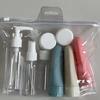 Travel Bottles Set With Storage Bag Travel Size Empty Liquid Cream Lotion Containers Fine Mist Spray Bottle