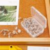 Clear Round Gear Push Pin Thumbtacks for Cork Boards