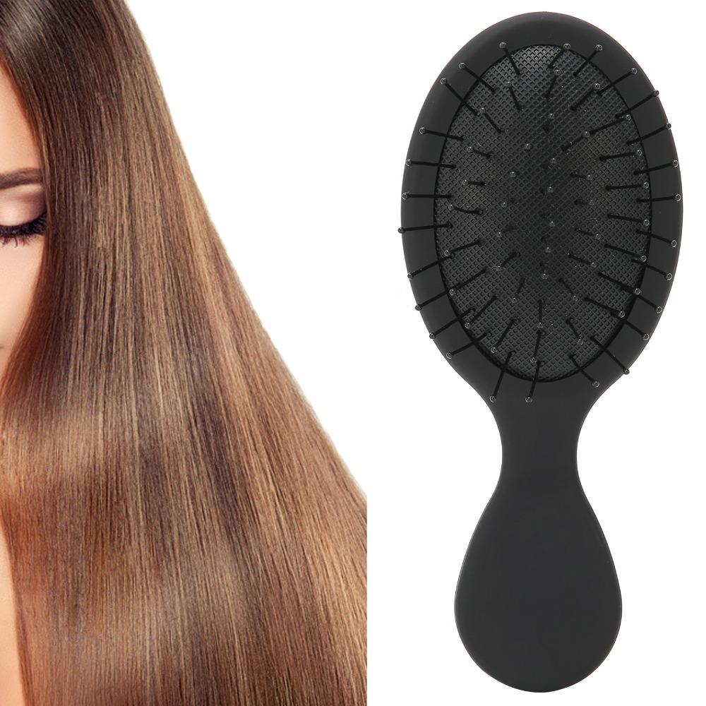 Soft Rounded Air Cushion Paddle Hairbrush Portable Paddle Hairbrush Mini Hair Brush For Travel