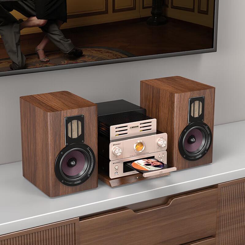 SANSUI N7 HIFI Tube Amplifier & CD Player System CN Plug (adapter Included)