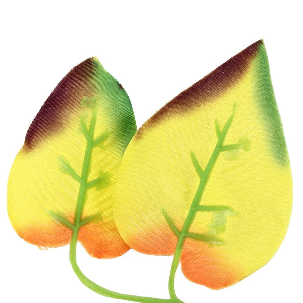 4PCS Set Realistic Betta Fish Leaf Lightweight Betta Fish Leaf Bed  Fish Tank Decor