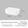 Modern Plastic Storage Bin With Lid For Home Office Organizing And Toy Collection