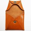 atelierCODEL Coin Coin Birthday Gift Comes with Gift Message and Paper Bag Leather Case, Purse, Men's Gift, Hand-delivered Set, Box, Card, (Tochigi