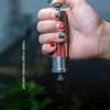 Fish Feeder Aquarium Fish Shrimp Feeding Tube Adjustable Feeder Aluminium Alloy Aquarium