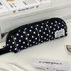 Desktop Storage Polka Dot Pencil Case Cloth Pencil Pouch Stationery Storage Bag  Stationery Holder