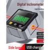 High-Precision Digital Inclinometer with Magnetic Laser Level and Multifunctional Slope Measurement