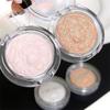Palette Highlighter Bianco Lunare Dikalu Shimmer Diamond High-Gloss Illumina Contorna Naturale Lunga Durata Trucco Viso Cosmetico