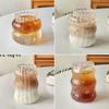 1/2pcs Clear Glass Cup Creative Ins Exquisite Heat-resistant Tumbler Tea Juice Milk Coffee Mug Home Office Cocktail Beer Glasses