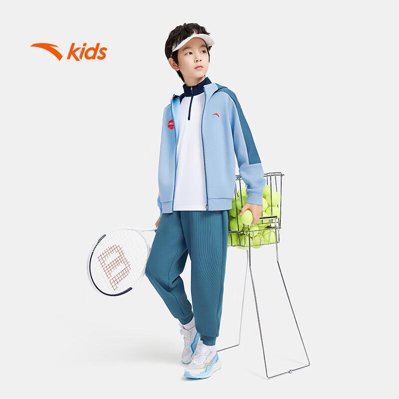 Anta Мальчишеский повседневный вязаный спортивный костюм, коллекция Осень 2025 150