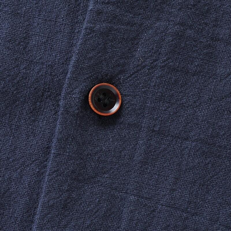 New Daddy Jacket Spring and Autumn Middle-aged Men's Lapel Button Top Middle-aged Men's Jacket