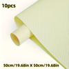 10pcs Flower Wrapping Paper Flower Art Decoration Gift Wrapping Kraft Paper Flower Bouquet Three-dimensional Art Embossed Paper