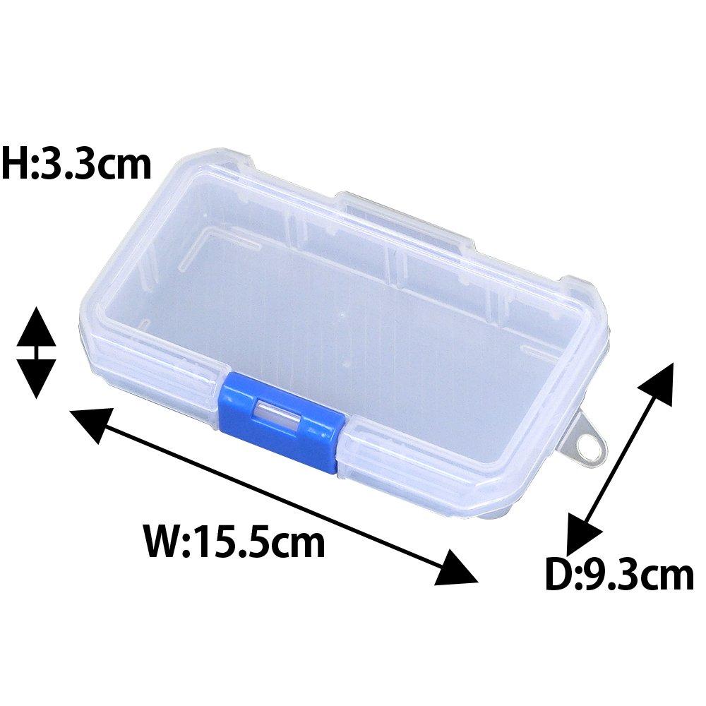JEJ Astage Parts Stocker Free W X D X H Cm Made In Japan DIY Small Item Storage Parts Case DIY Fishing Gear Approx. 15.5 Approx. 9.3 Approx. 3.3