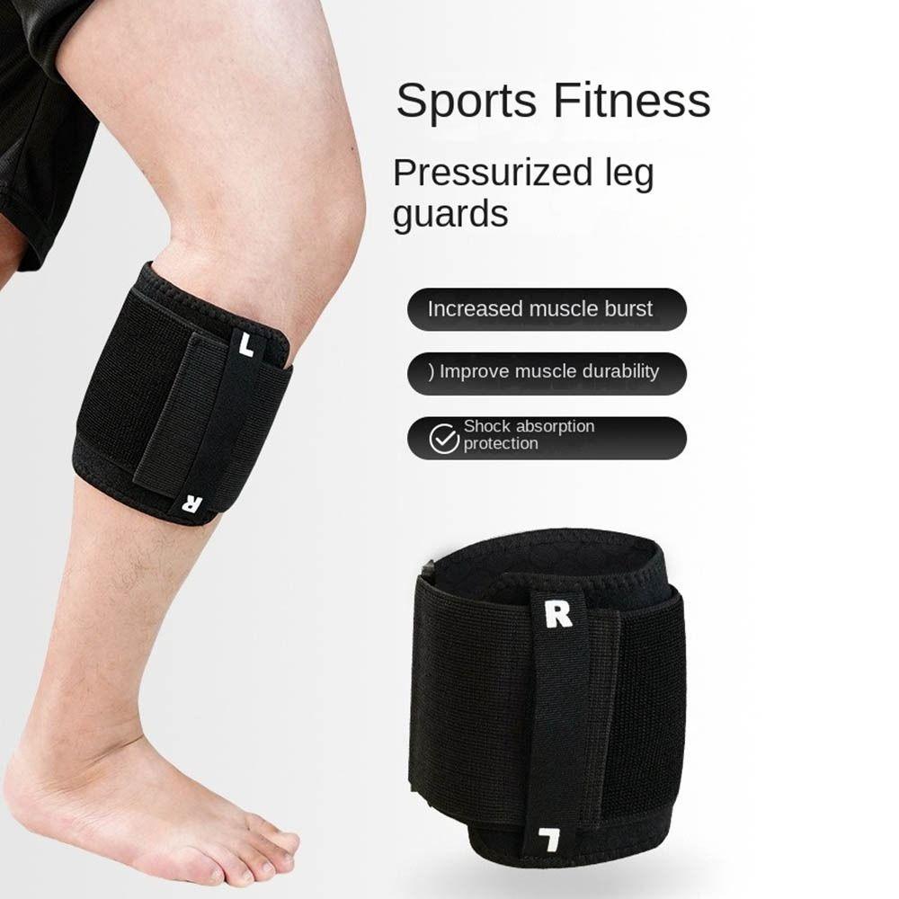 Comfortable Leg Support Brace Elastic Compression Sleeve Calf Support  Men Running