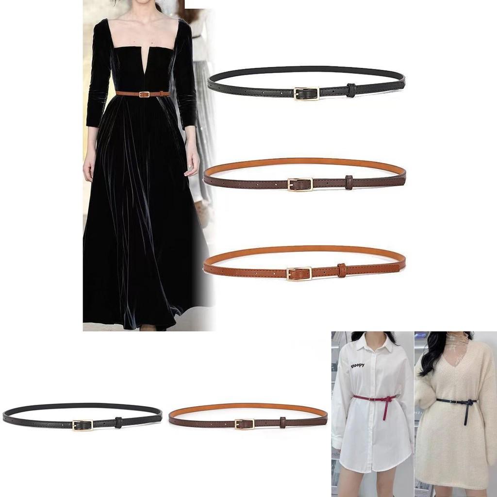Trendy Korean Style Fashionable Girls Simple Versatile Chic Dress Pants Belt