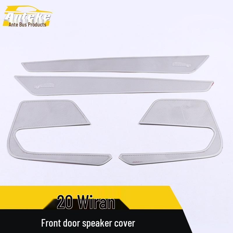 Ankai Front Door Speaker Cover Decorative Sequin for 2020 Viloran Audio System