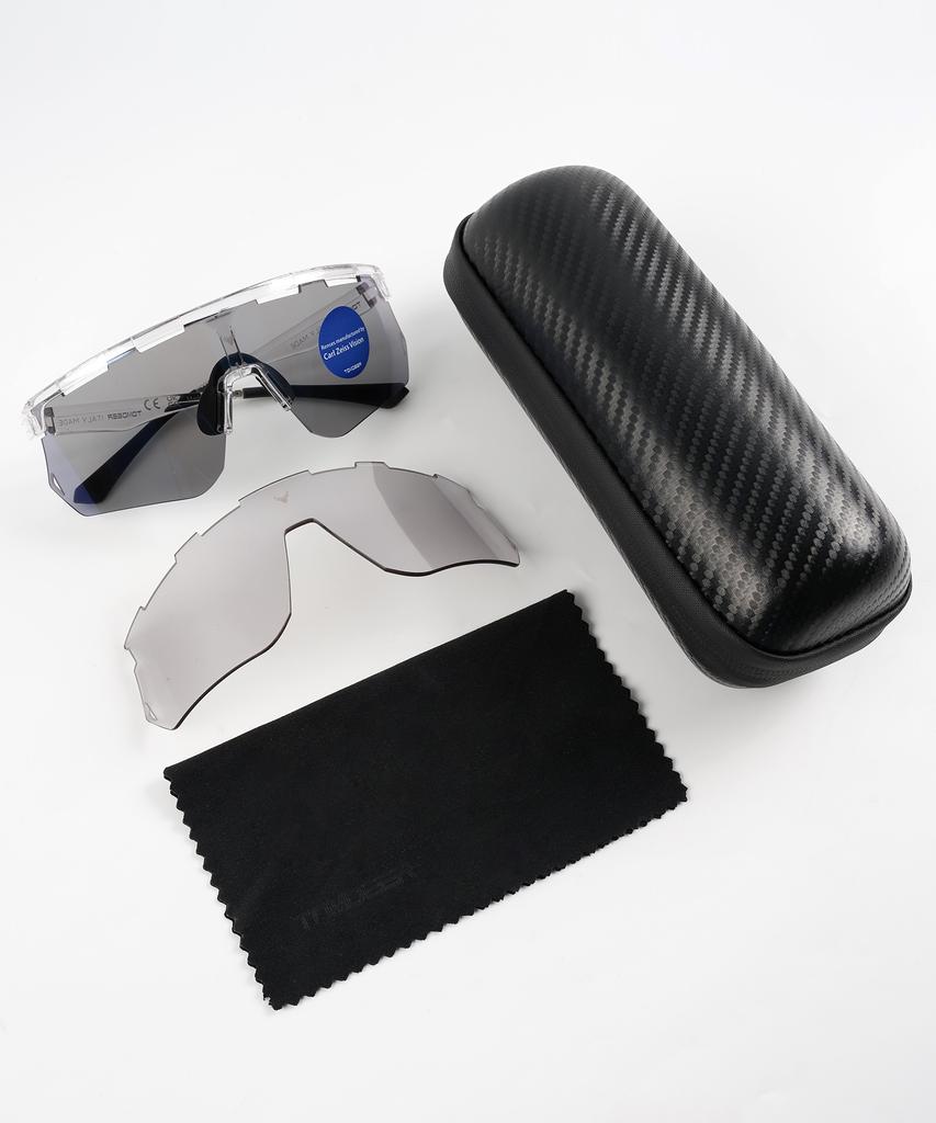 Tomdieo Italy Photochromic Windproof Sports Cycling Hiking Golf Fishing Sunglasses Goggles Ig1