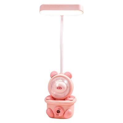 Cartoon Faltbare Schreibtischlampe Augenschutz Miniaturprojektor Wiederaufladbar Lieblich LED Faltbare Schreibtischlampe für Nachttisch