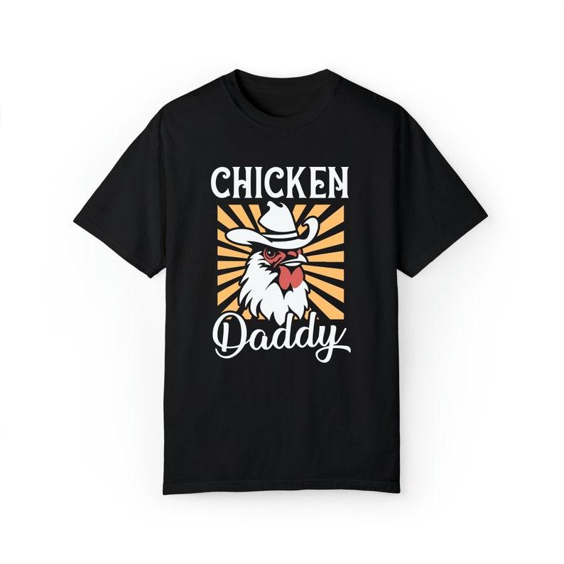 

Hot Father s Day Gift Chicken Daddy T Shirt Cotton Casual Men s Classic Graphic T Shirts Papa Printing Tee Husband Clothing 5XL різнокольоровий