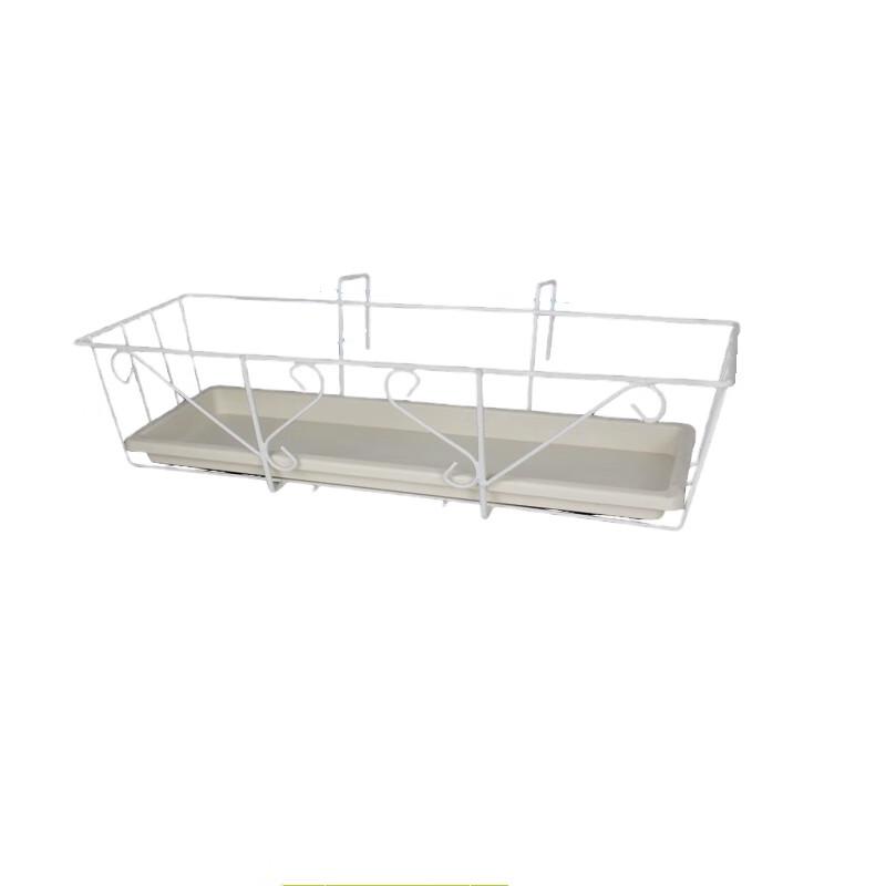 KEYSHEEL Balcony Hanging Planter Rack