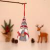 Plush Christmas Gnome Pendant Faceless Tomte Ornaments Unique Christmas Tree Hanging Doll  New Year
