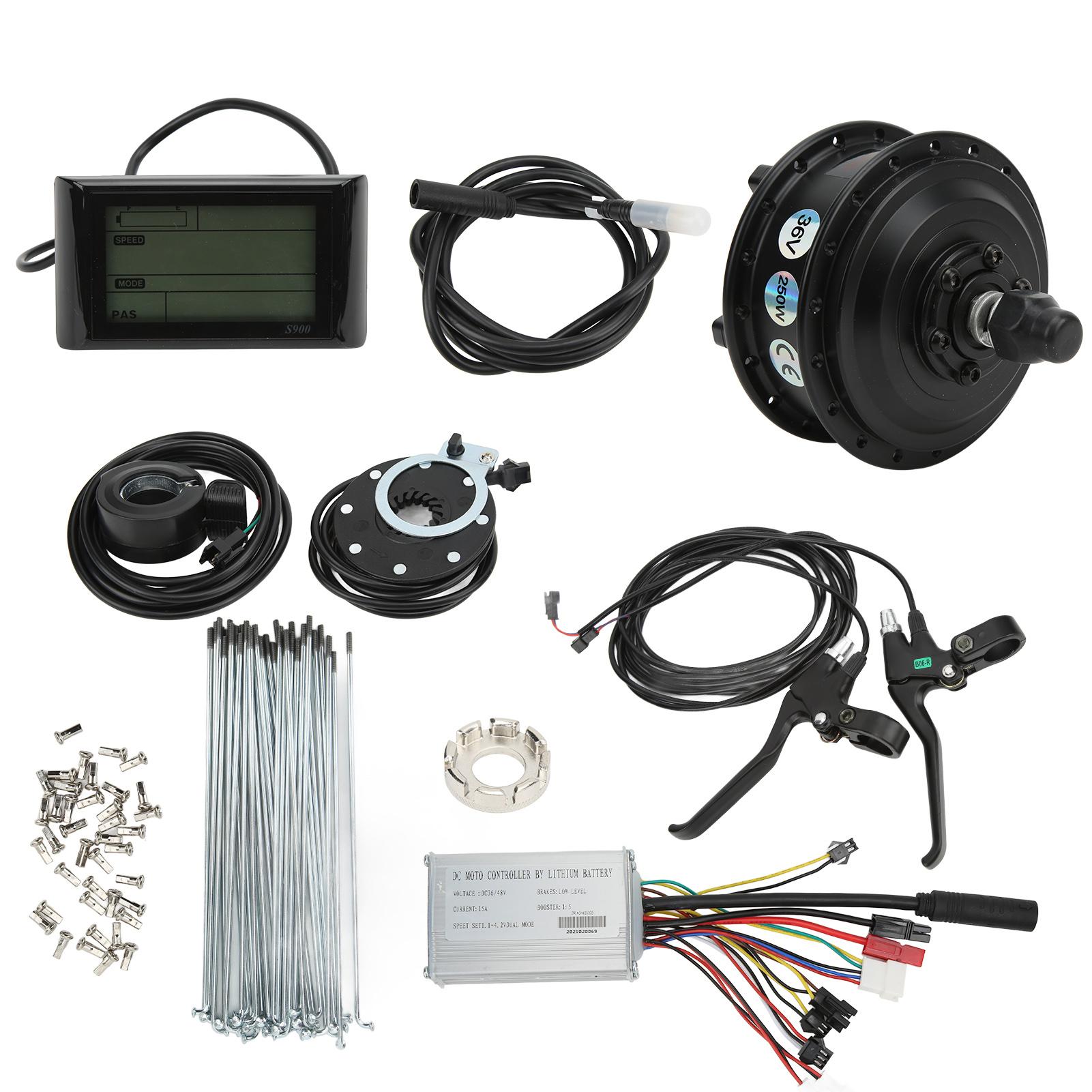 E Bike Motor Kit Versatile Colored