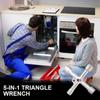 5 In 1 Utilities Key Crossing Switches Key Wrench Triangles Electrical Cupboard Elevator Cabinet Screwdriver Accessories