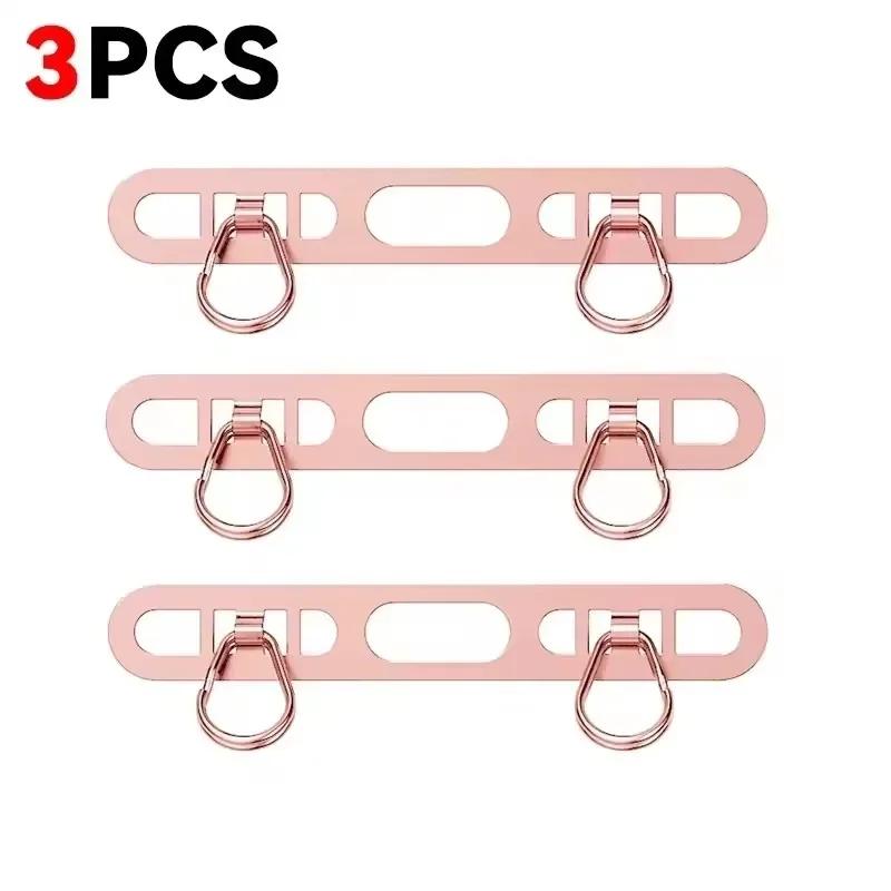 Xiaomi 4/1PCS Luxury Stainless Steel Mobile Phone Lanyard Patch Gasket Upgrated Metal 0.4mm Thin CellPhone Tether Tab Safety Connecter