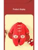 Chinese New Year Winter Onesie - Padded Newborn Outfit for Girls & Boys, Autumn/Winter Style, Thickened for Warmth