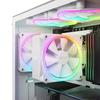 NZXT CPU-Kühler Luftkühlung T120 RGB Weiß 12cm F120RGB Lüfter 3135 RC-TR120-W1