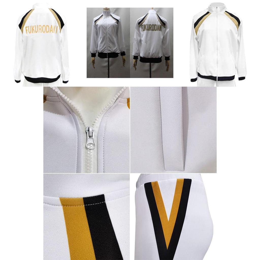 Haikyuu Fukurodani Academy Jersey Uniform Stylish And Comfortable Cosplay Costume