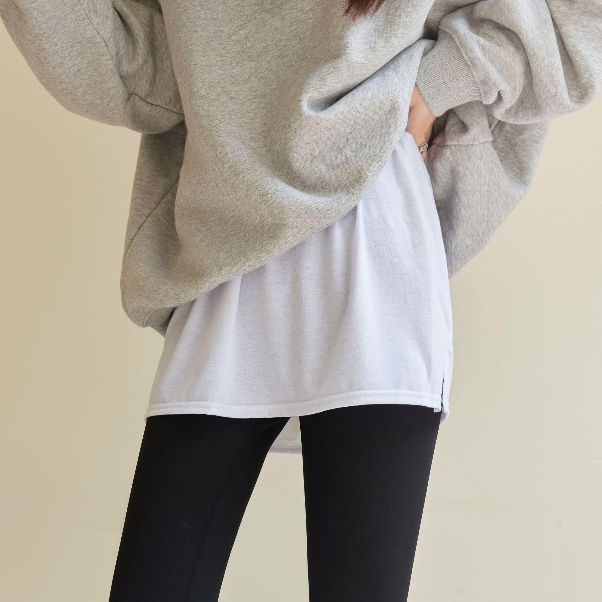 

Женская зимняя базовая юбка, закрывающая бедра - Маленький клапан на ягодицах L/One Size (Recommended 80-120 jin)