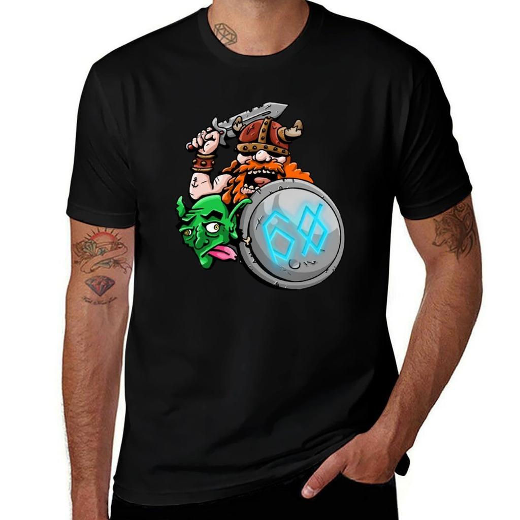 Dwarf Warrior TShirt T Shirt Custom Print TShirt