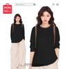 MINISO Women's Pure Cotton Long Sleeve T-Shirt