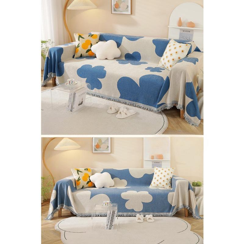 Sofa Cover Cloth, Full Cover Blanket, Backrest Cover Cloth, Anti Slip Sofa Cushion, Universal Cover, Anti Cat Scratch, All Season Universal