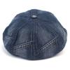 Universal chemistry Patchwork Mörk Denim Tidningsboykeps