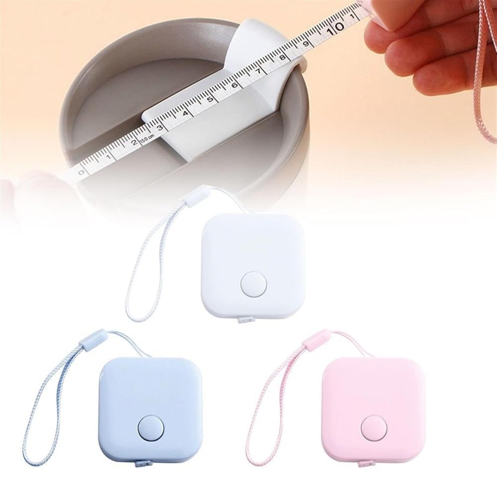 1.5m/60In Small Tape Measure Portable Plastic Tape Measure for Weight Loss Medical Body Measurement Tailor Measure Clothes Waist
