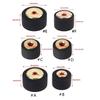 1Pcs Rubber Cassette Deck Pinch Roller Stereo Drive Wheel Part  Radio Equipment Use