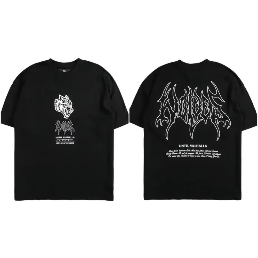 

2024 Мужская футболка Хлопковая футболка Модная повседневная футболка Уличная летняя мужская футболка с круглым вырезом и короткими рукавами Люксовый бренд Harajuku XXXXXL чёрный