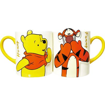 Disney the Mugs Pair Pooh Honey Milk Goods Miscellaneous Goods Tableware "Winnie Pooh"