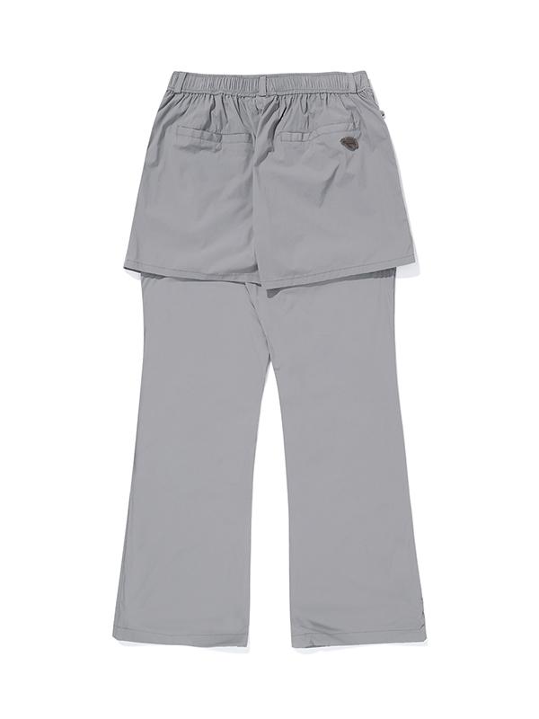 BBC EARTH W Layered String Pants_Grey