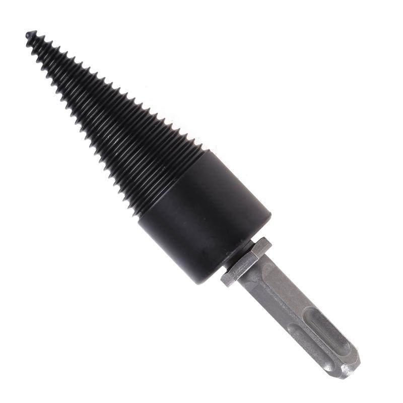 Wood Log Splitter Firewood Drill Bit Tool Steel Logs Splitters Electric Drills Bits Heavy Duty Screw Cone Driver Steel