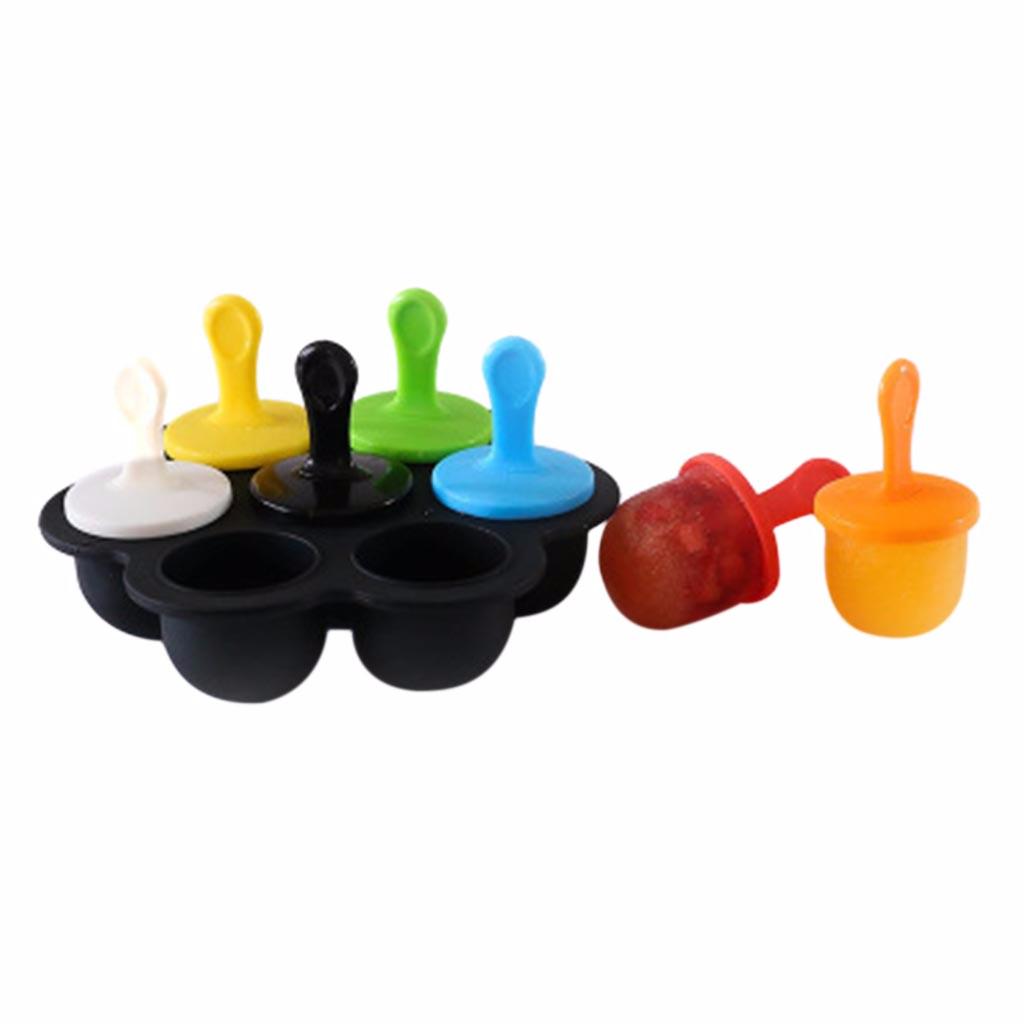 Silicone 7 Hole Popsicle Ice s Classic s Trays Reusable
