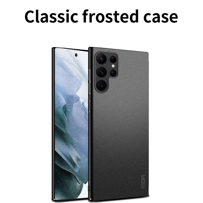 

MOFI Shield Matte Series for Samsung Galaxy S24 Ultra Back Case Protective PC Phone Cover Black