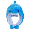Delfin Kopfbedeckung Flauschiges Tier Tierisches Accessoire [JUNNY] Hut, Kostüm, Cosplay, Fotoshooting, Party, Kigurumi,