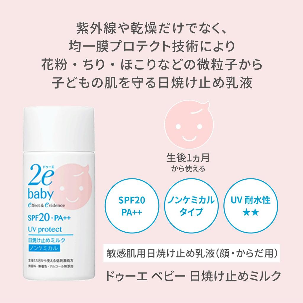 Due 2e Baby Sunscreen Milk 40mL