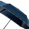Moonbat Folding Parasol for Suitable for Sunny and Rainy UV Clover Scallop Blue [Esta] Women, Days, Protection, Design, 31-230-30262-05