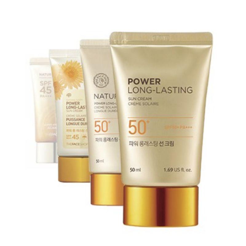 THE FACE SHOP Power Long-Lasting Sunscreen SPF50+ PA+++ – 50ml