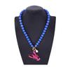 Animals Lobster Pendant Necklace For Women Summer Beach Party Jewelry Gifts